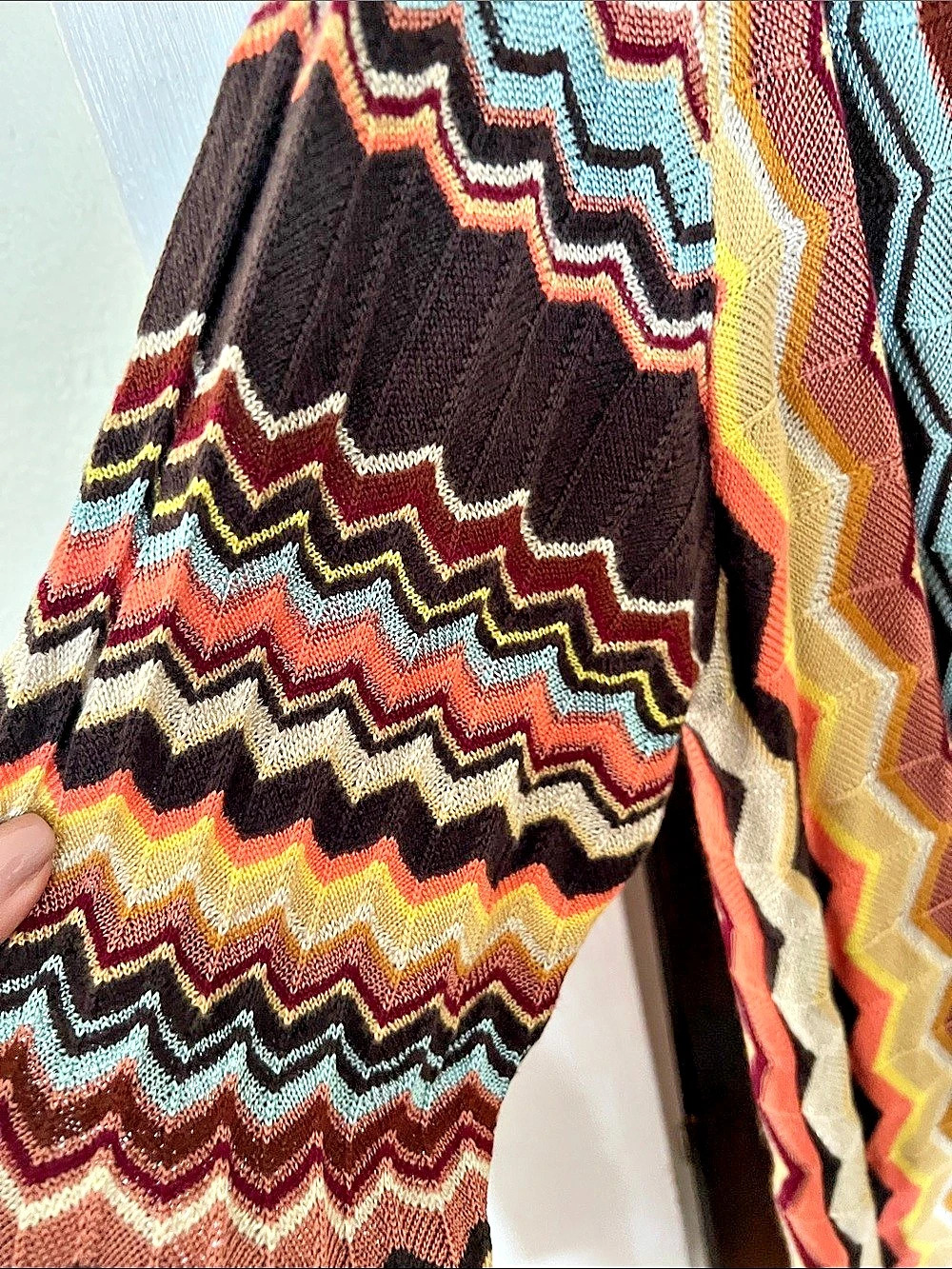 Missoni Target 20th Anniversary Collection Zigzag Cardigan in Multicolor XL NWT - Picture 10 of 11